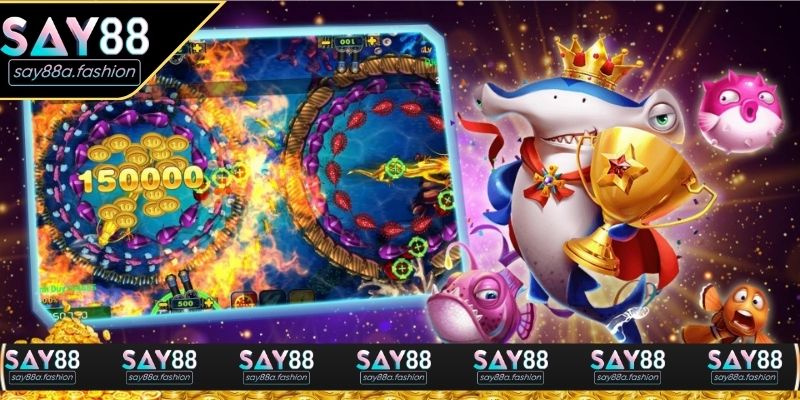 Nhiều chế độ bắn cá vàng được thiết kế trực quan và dễ thao tác