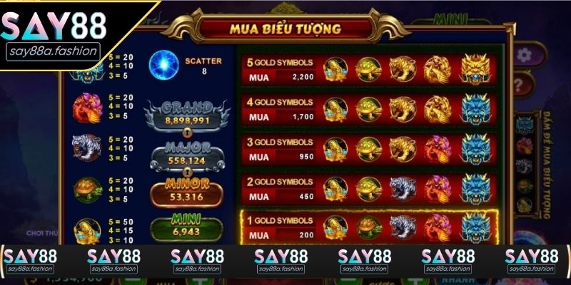 Nổ hũ thần thú