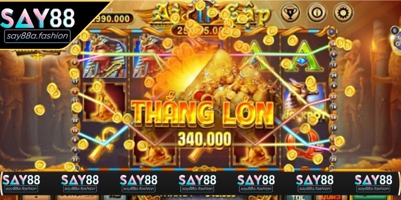 Giao diện trò chơi nổ hũ thần thú sinh động