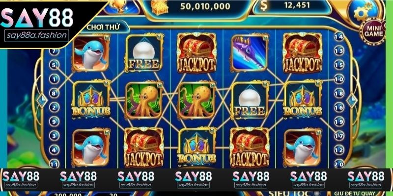 Sảnh game nổ hũ thủy cung đa dạng hấp dẫn