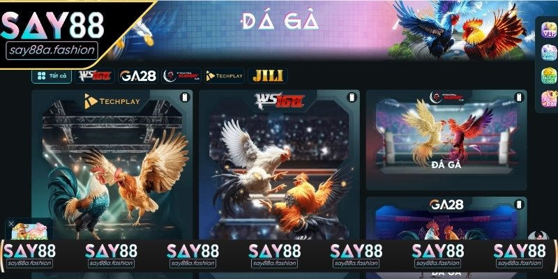 Đá gà SAY88 vô cùng mãn nhãn