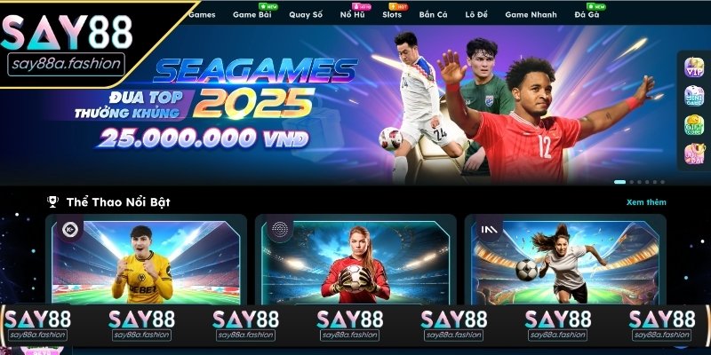 SAY88 là đơn vị giải trí online siêu đỉnh