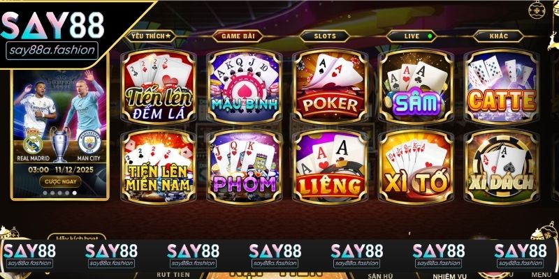 Top 10 game bài uy tín đang được yêu thích hàng đầu